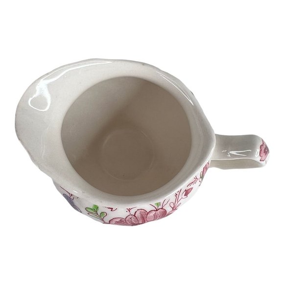 Johnson Brothers Rose Chintz Mini Creamer & Open Sugar Bowl Made England Stamp - Picture 6 of 12